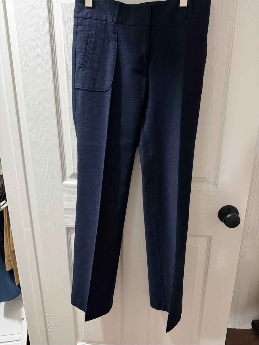 LOFT “Marisa” Fit Navy Straight-Leg Women's Pants